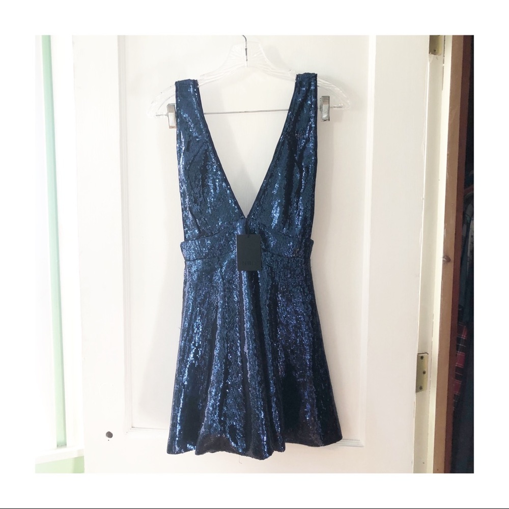 NWT NBD Mini Sequin Cocktail Dress Revolve